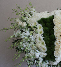Load image into Gallery viewer, In Our Hearts Standing Arrangement (white)