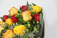 Load image into Gallery viewer, Mixed Rose Bouquet (Warm Tones)