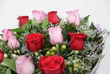 Load image into Gallery viewer, Red & Purple Rose Bouquet