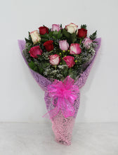 Load image into Gallery viewer, Mixed Rose Bouquet (Sweet Tones)