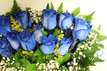 Load image into Gallery viewer, Norma's Blue Rose Bouquet