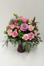 Load image into Gallery viewer, Norma's Pink and Purple Delight Arrangement