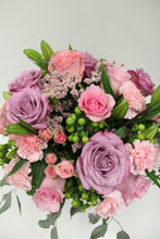 Load image into Gallery viewer, Norma's Pink and Purple Delight Arrangement