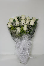 Load image into Gallery viewer, White Rose Bouquet