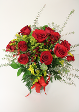 Load image into Gallery viewer, Norma's Red Rose Vase Arrangment