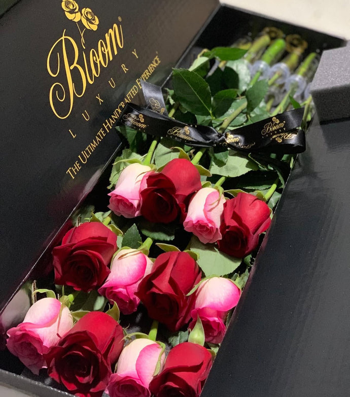 Bloom Luxury - Red & Pink Roses