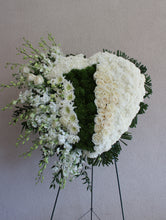 Load image into Gallery viewer, In Our Hearts Standing Arrangement (white)
