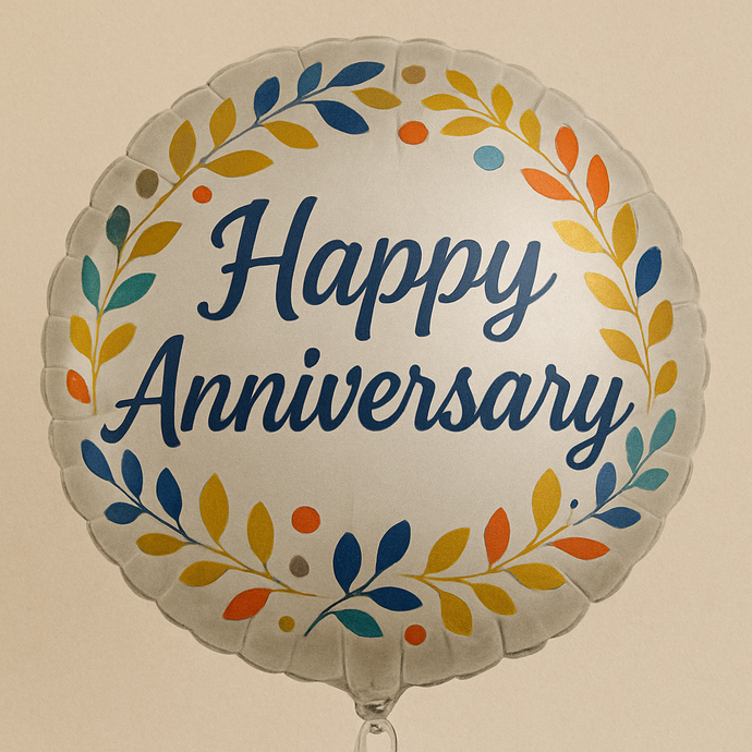 Happy Anniversary Balloon
