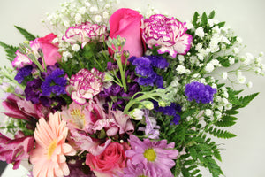 Norma's Pleasing Purple Bouquet 