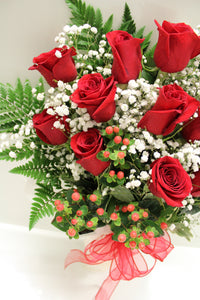 Norma's Red Rose Bouquet