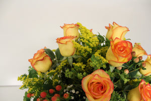 Norma's High Magic Rose Vase Arrangement