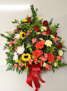 Cheerful Funeral Basket